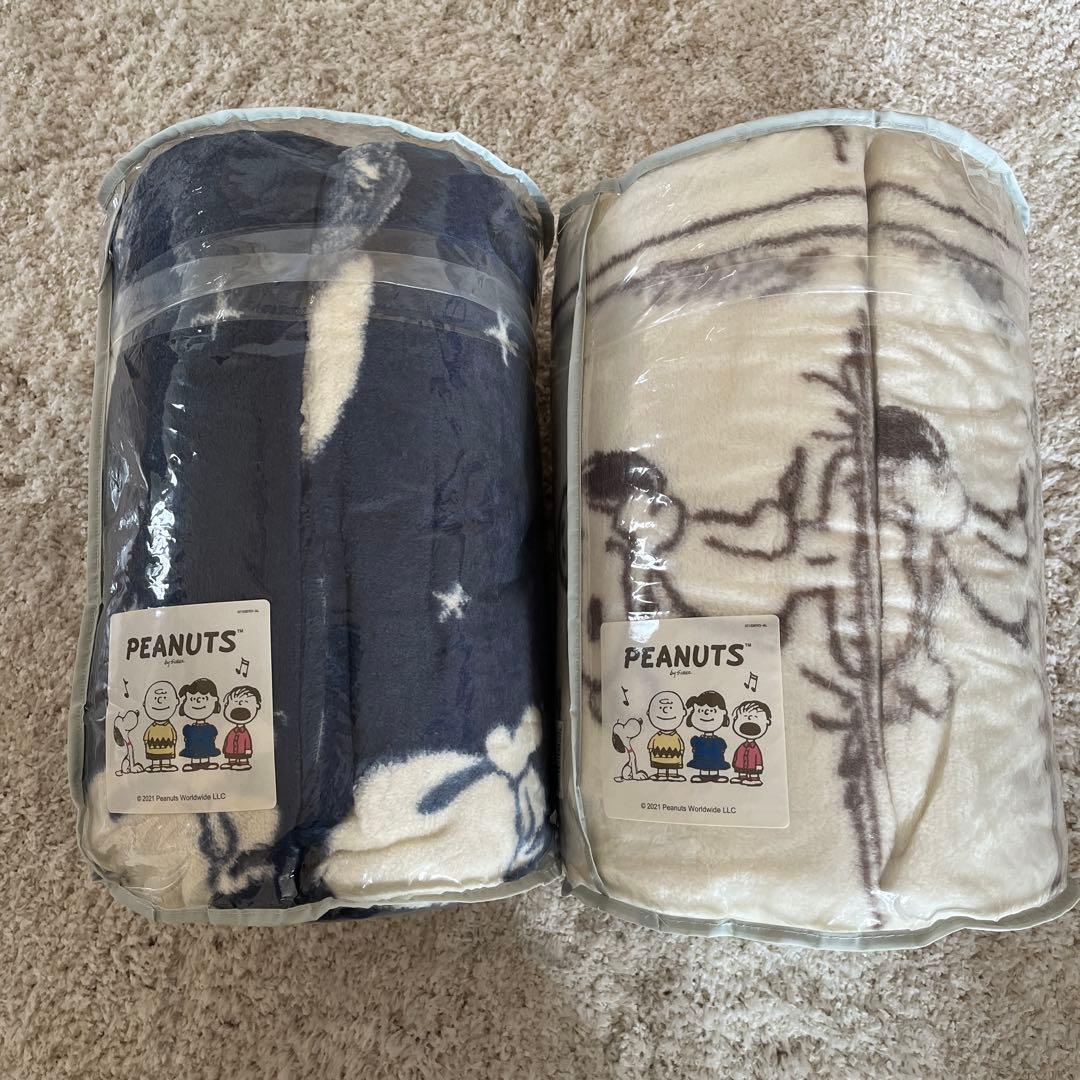 ユニクロ ヒートテック毛布 ダブル スヌーピー 2点セット - メルカリ