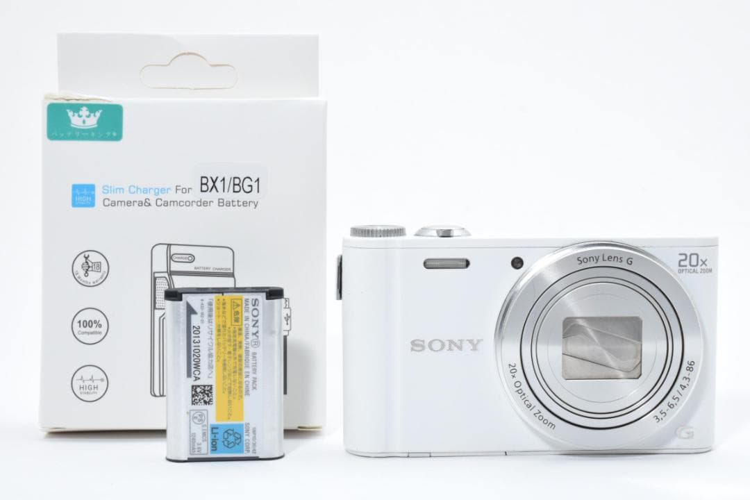 ソニー　SONY Cyber-shot DSC-WX300 ホワイト Amazon | SONY デジタルカメラ Cyber-shot WX300 2110万画素 光学20倍
