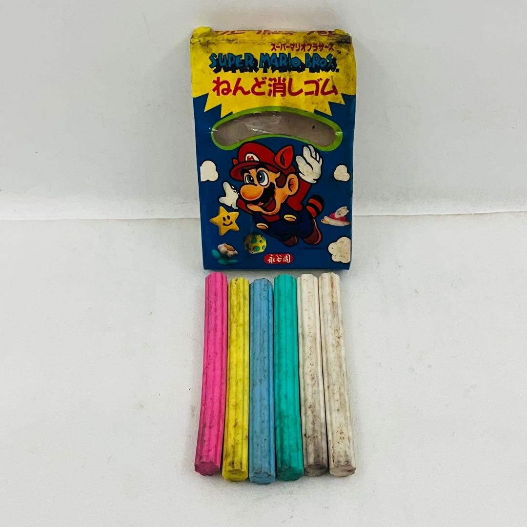 当時物／激レア 任天堂 スーパーマリオブラザーズ 永谷園 ねんど