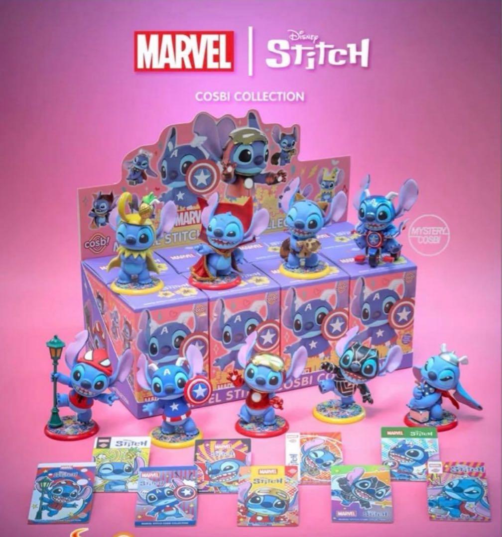 マーベル スティッチ コスプレコレクション 6体セットシークレット有り マーベル スティッチ コスプレコレクション 6体セットシークレット有り