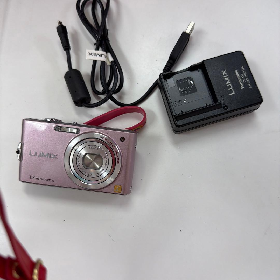LUMIX 12メガピクセル コンパクトデジタルカメラ ピンク極美品