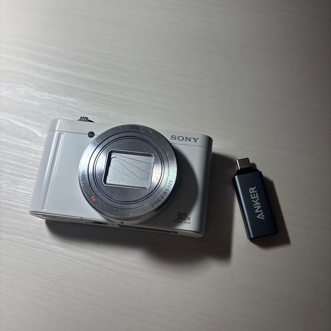 SONY DSC-WX500 ホワイト 30倍ズー ム Sony Cyber-shot® DSC-WX500 (White) 18-megapixel digital camera