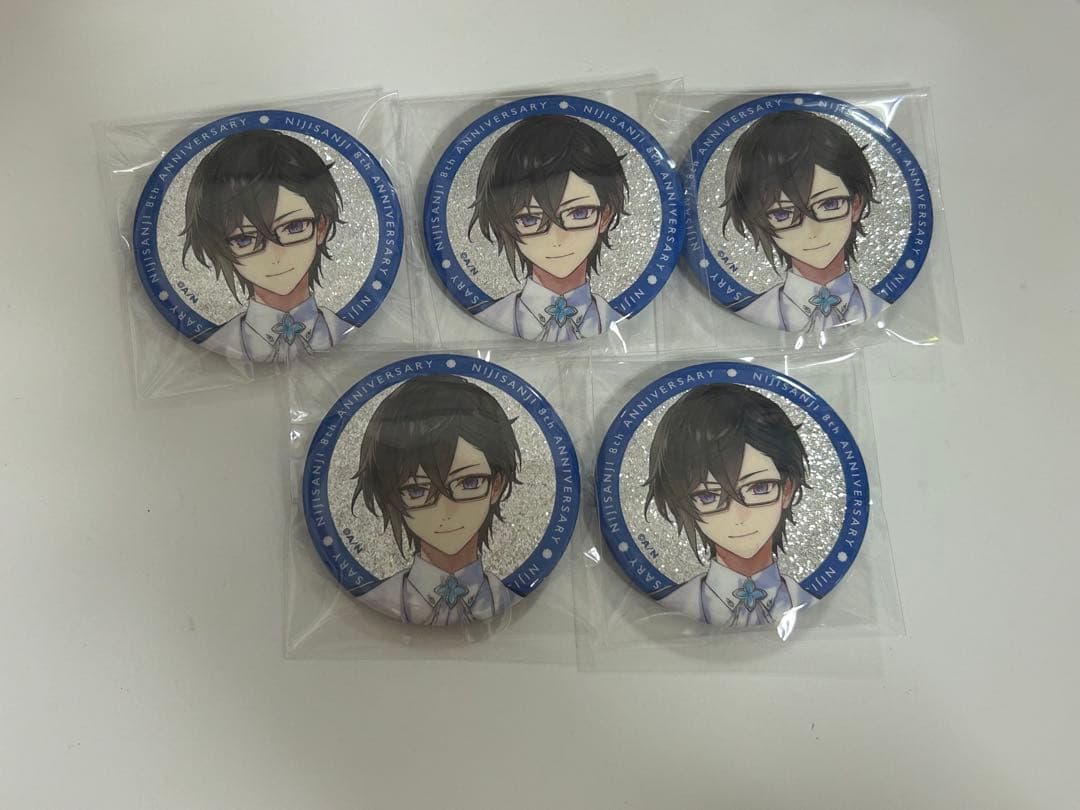にじさんじ 四季凪アキラ VOLTACTION 8周年 缶バッジ - メルカリ
