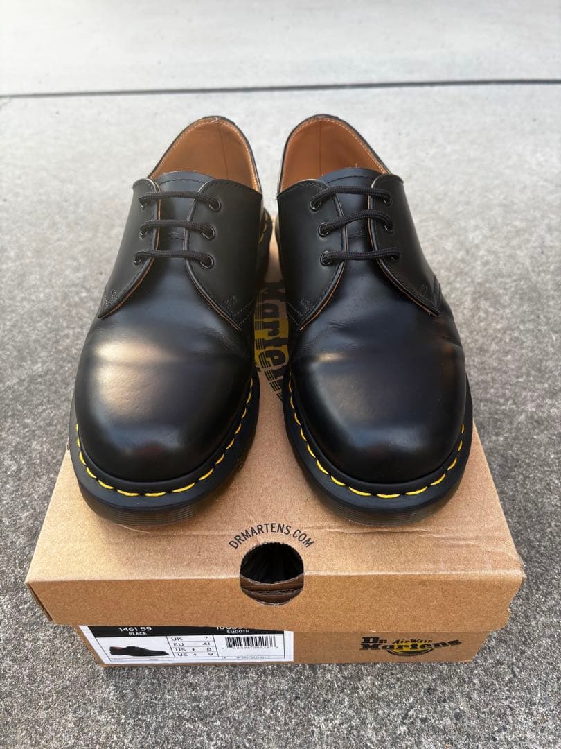 Dr.Martens 3ホール UK7 Dr.Martens（ドクターマーチン） 3ホール メンズ レディース Dr