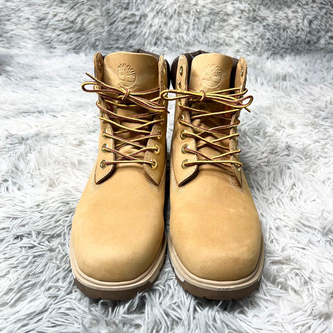 美品】 ティンバーランド 6インチ プレミアムブーツ 26.0cm イエロー