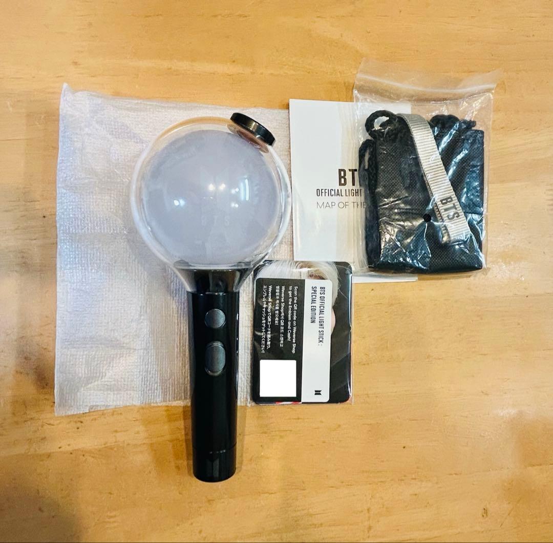 BTS アミボム Ver.4 MAP OF THE SOUL 新品未使用】BTS アミボム ver.4 MAP OF THE SOUL - メルカリ