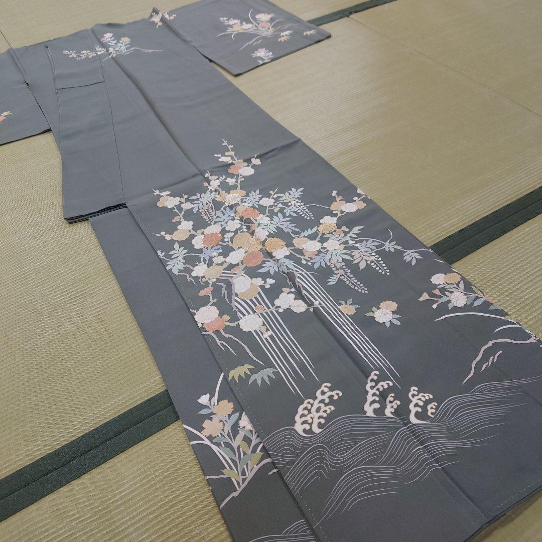 別誂訪問着正絹袷京友禅創作品 別誂訪問着正絹袷京友禅創作品