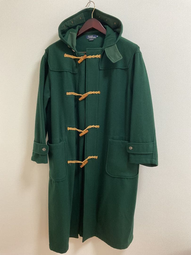 希少！80’sビンテージ ラルフローレン USA製 ウール ダッフルコート 1980-90s Polo Ralph Lauren Duffle Coat / Made in USA !! ラルフ