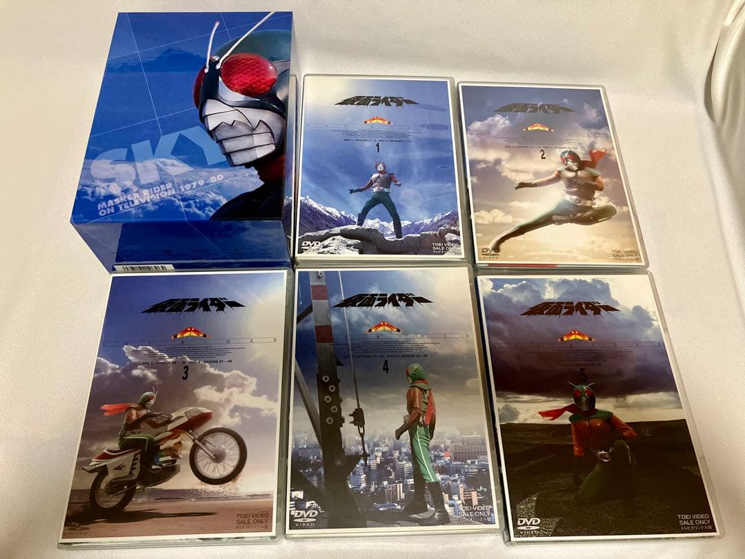 仮面ライダー スカイライダー DVD BOX 全巻 全5巻 仮面ライダー 特撮