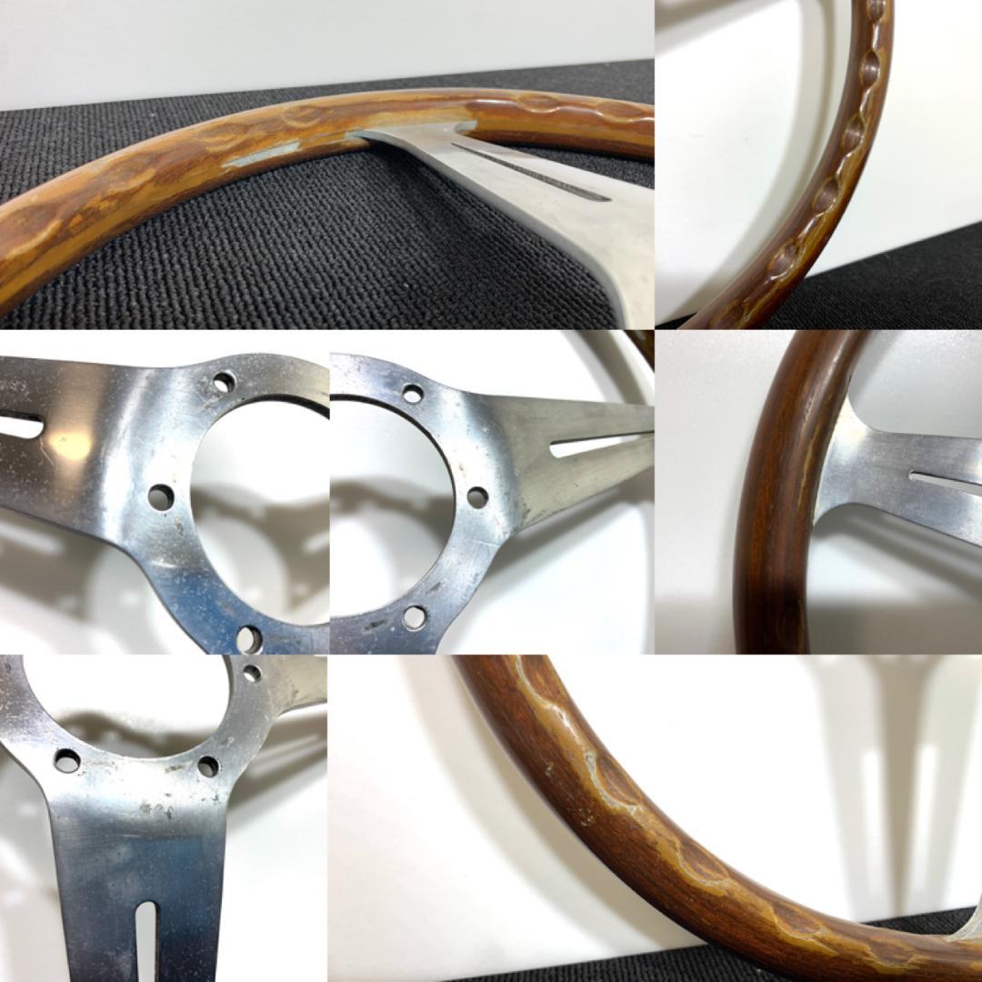 ナルディ クラシック 36.5Φ ウッド ステアリング ヴィンテージ 当時物