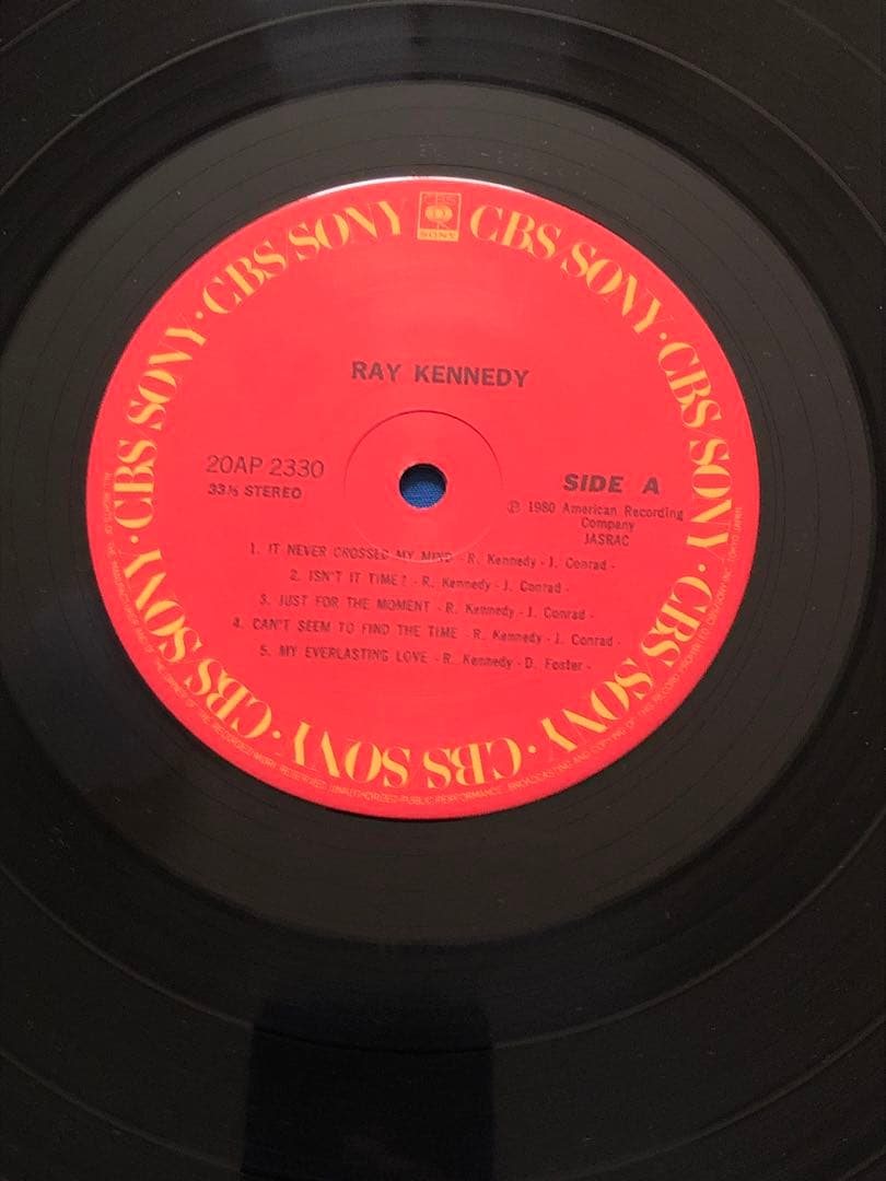 LPレコード♢レイ・ケネディ♢20AP2330♢1980年♢うg4947w43 - メルカリ