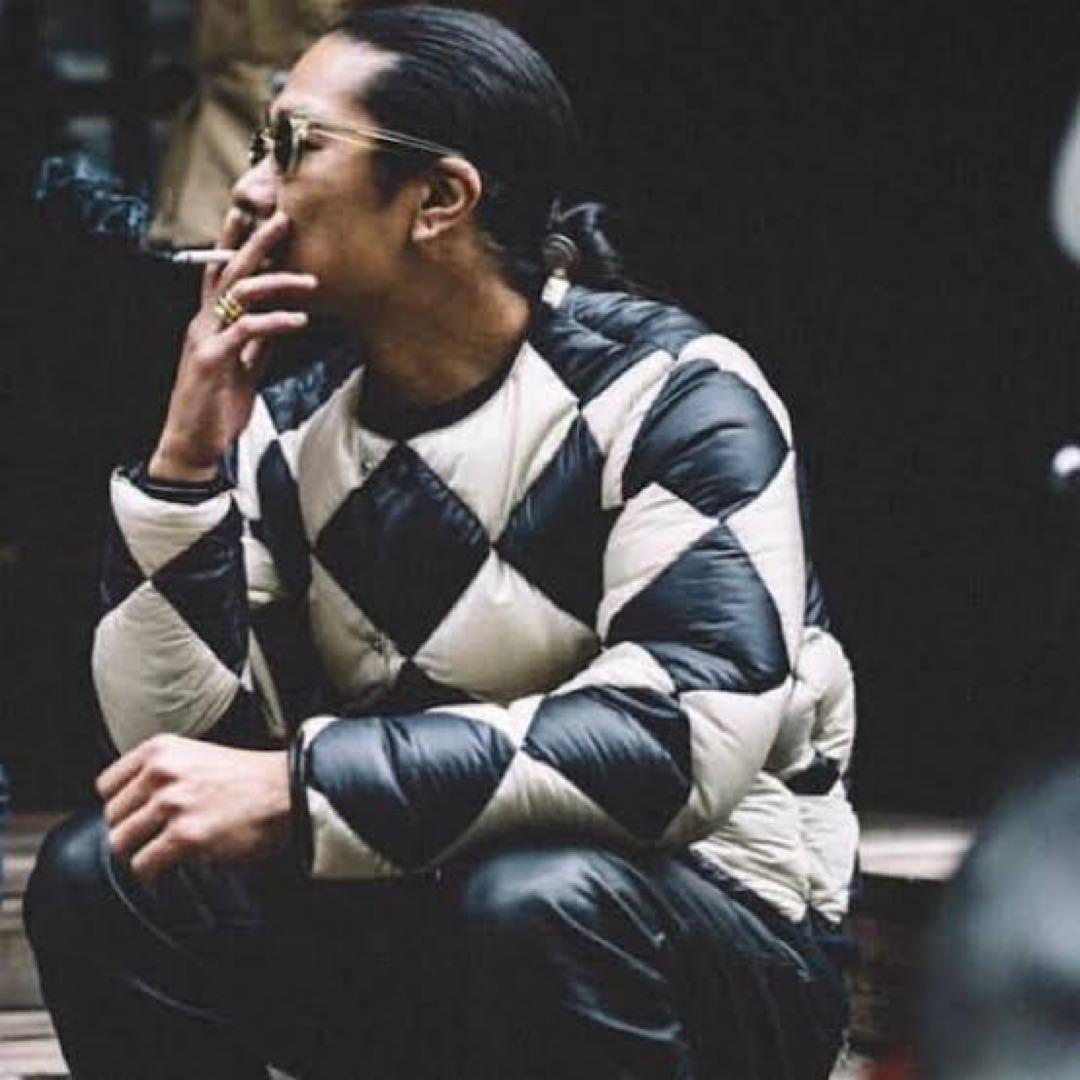 美品‼︎※ ネイバーフッド チェッカーダウン ネイバーフッドダウン 人気