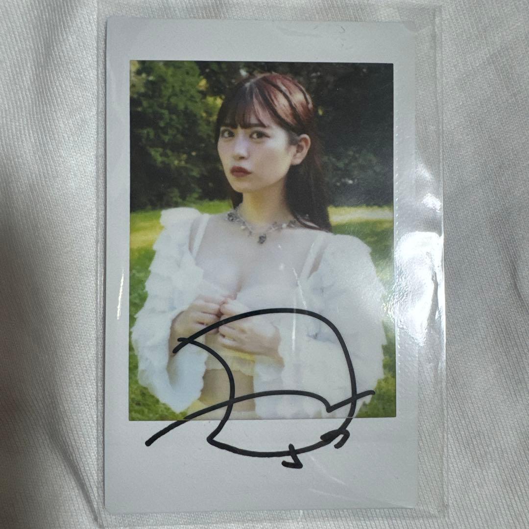め*ん様 月足天音 LARME衣装 サイン入りチェキ - メルカリ