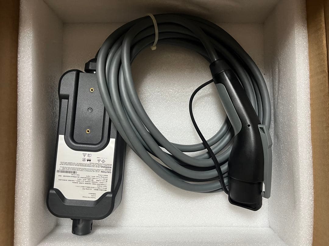 【未使用】MINI純正EV充電ケーブル普通充電 J1772 200V対応  Amazon.co.jp: EvKasoku 100-240V 5/8/10/13/15A 電気自動車 EV充電