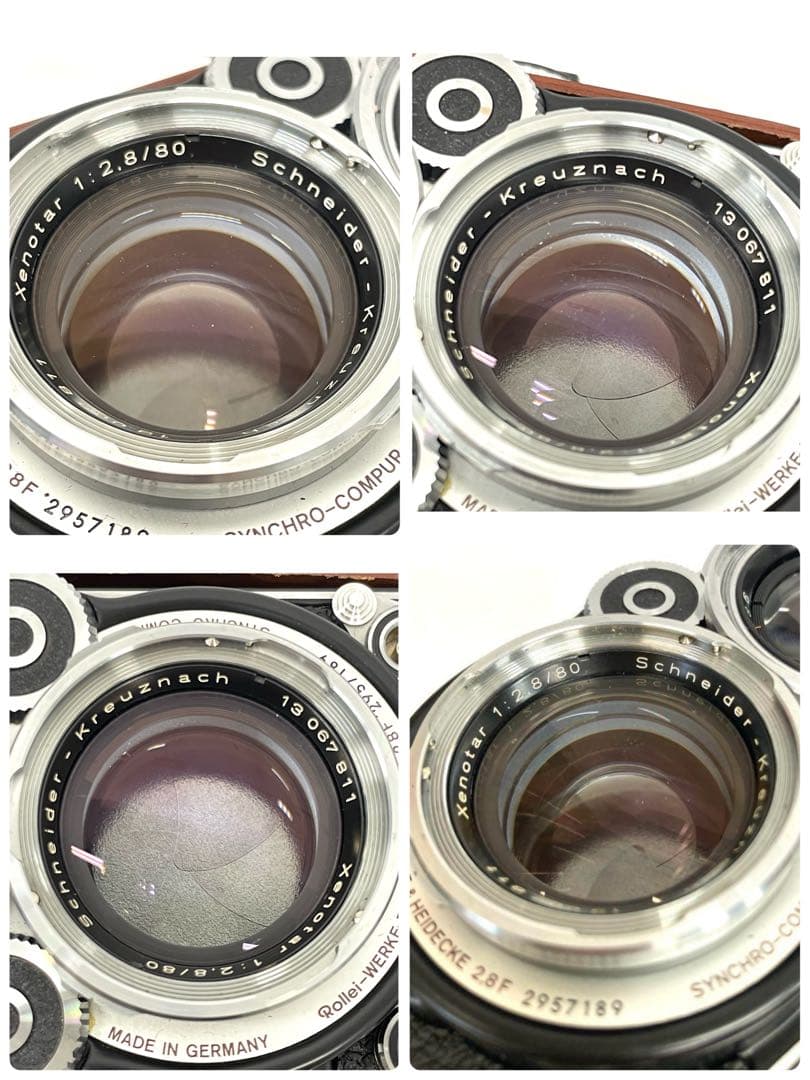 ROLLEIFLEX ローライフレックス 2.8F フィルムカメラ ケース付き