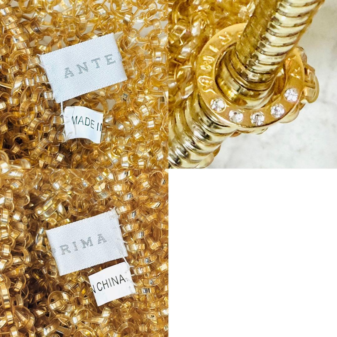 極美品⭐️ANTEPRIMA アンテプリマ ワイヤーバッグ ラウンド縦型
