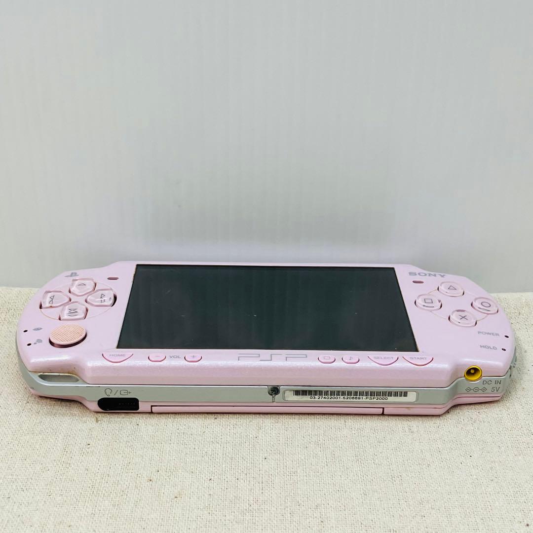 PSP本体 [ローズ・ピンク] PSP-2000 バッテリー付 - メルカリ