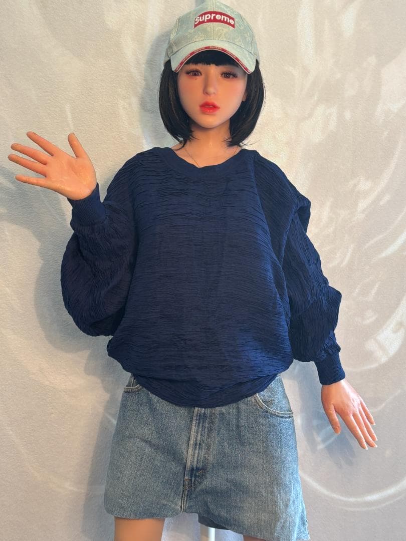 ISSEY MIYAKE　ツヤなしプリーツ加工 オーバーサイズ トップス ブルー me ISSEY MIYAKE プリーツトップス ブルー 変形デザイン - メルカリ