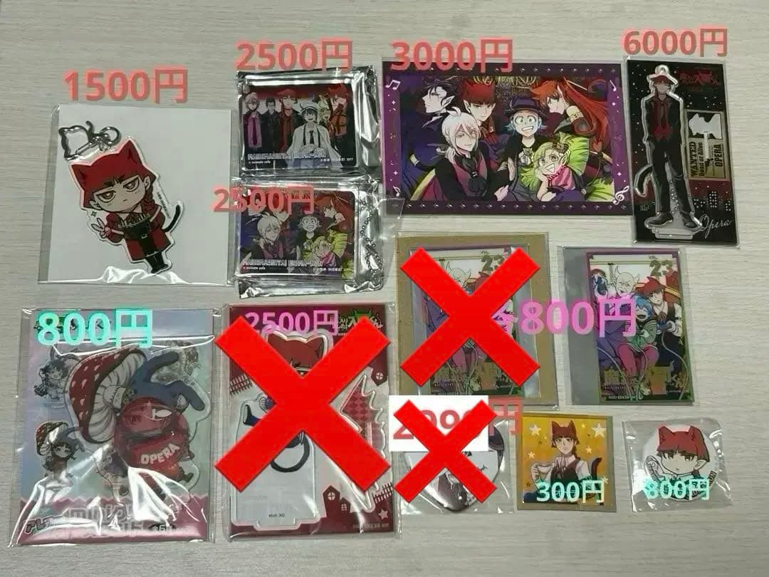 魔入りました！入間くん オペラ 缶バッジ アクリルスタンド ポスト