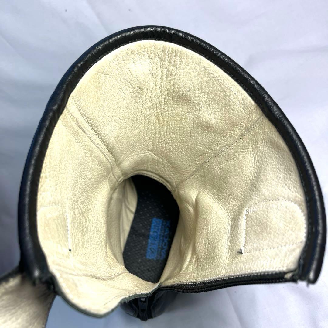 KADOYA カドヤ　ライダースレザーブーツ　ブラック　25.5cm