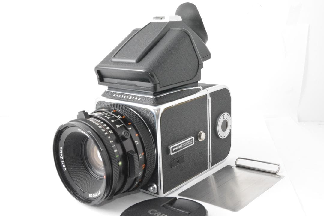 ★美品★HASSELBLAD 500C/M CF 80mm＋A12 III Hasselblad 500C/M Medium Format Film Camera C 80mm f/2.8 Lens (Pre