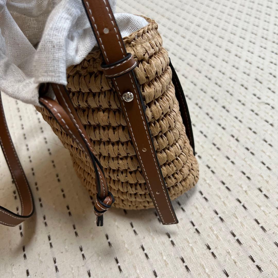 ロエベ LOEWE ノベルティ ショルダーバッグ かごバッグ ミニショルダー