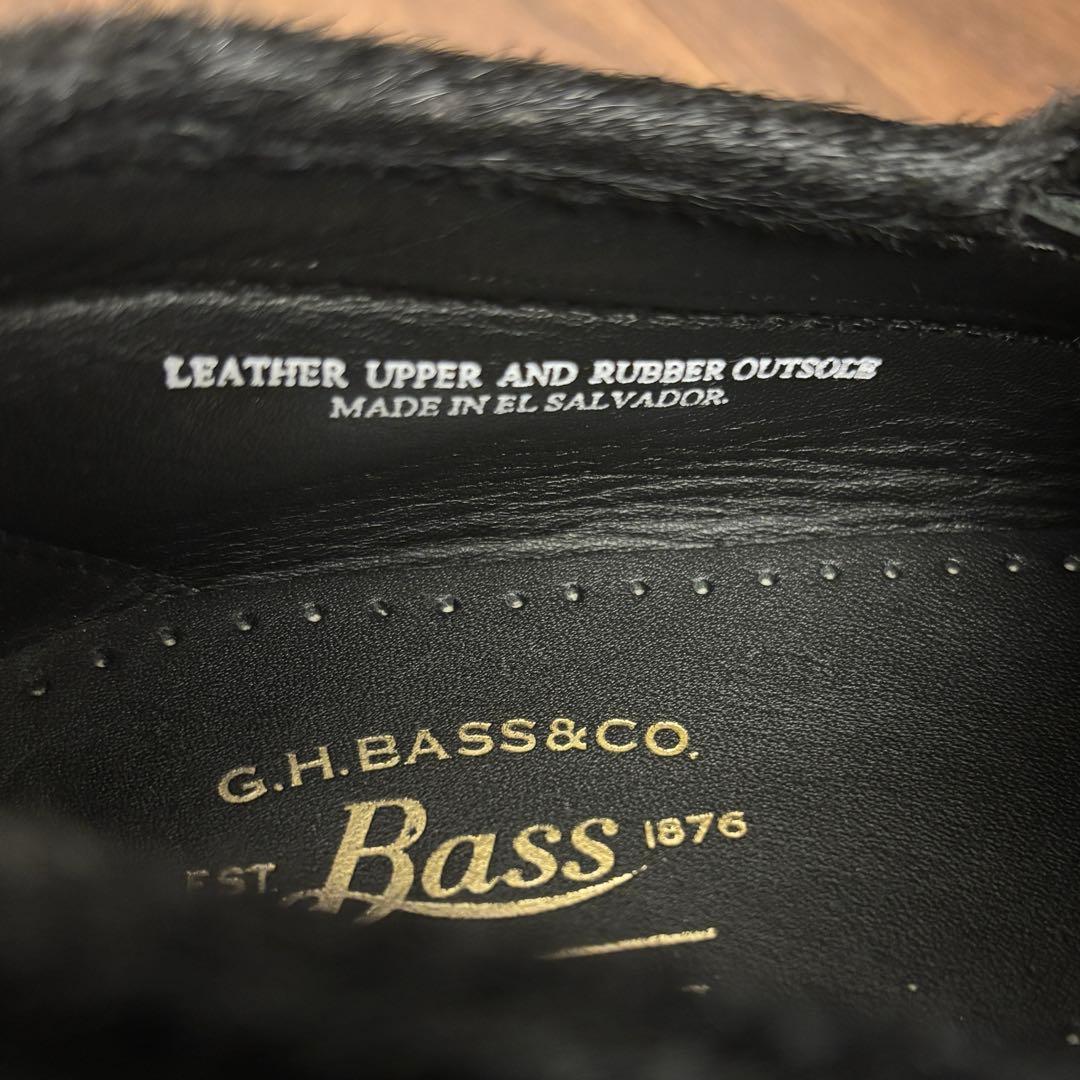 G.H.BASS&CO. BOATERSハラコ デッキシューズ　42