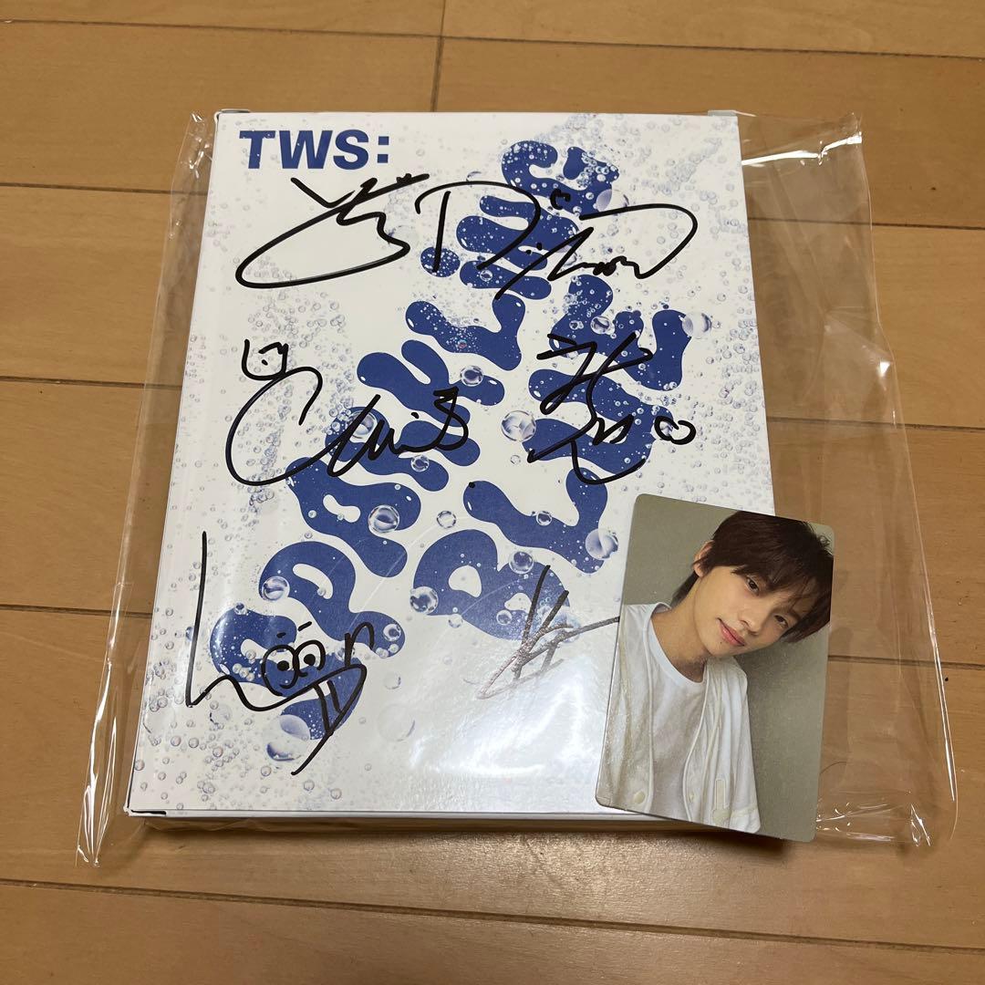 TWS サイン入りアルバム sparkling blue - メルカリ