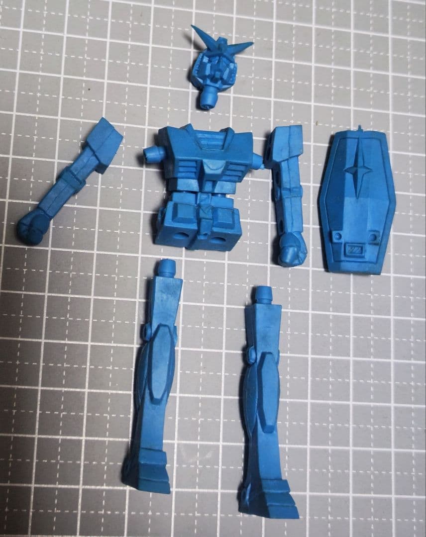 未使用 1979 クローバー合体消しゴムシリーズガンダムモビルスーツ