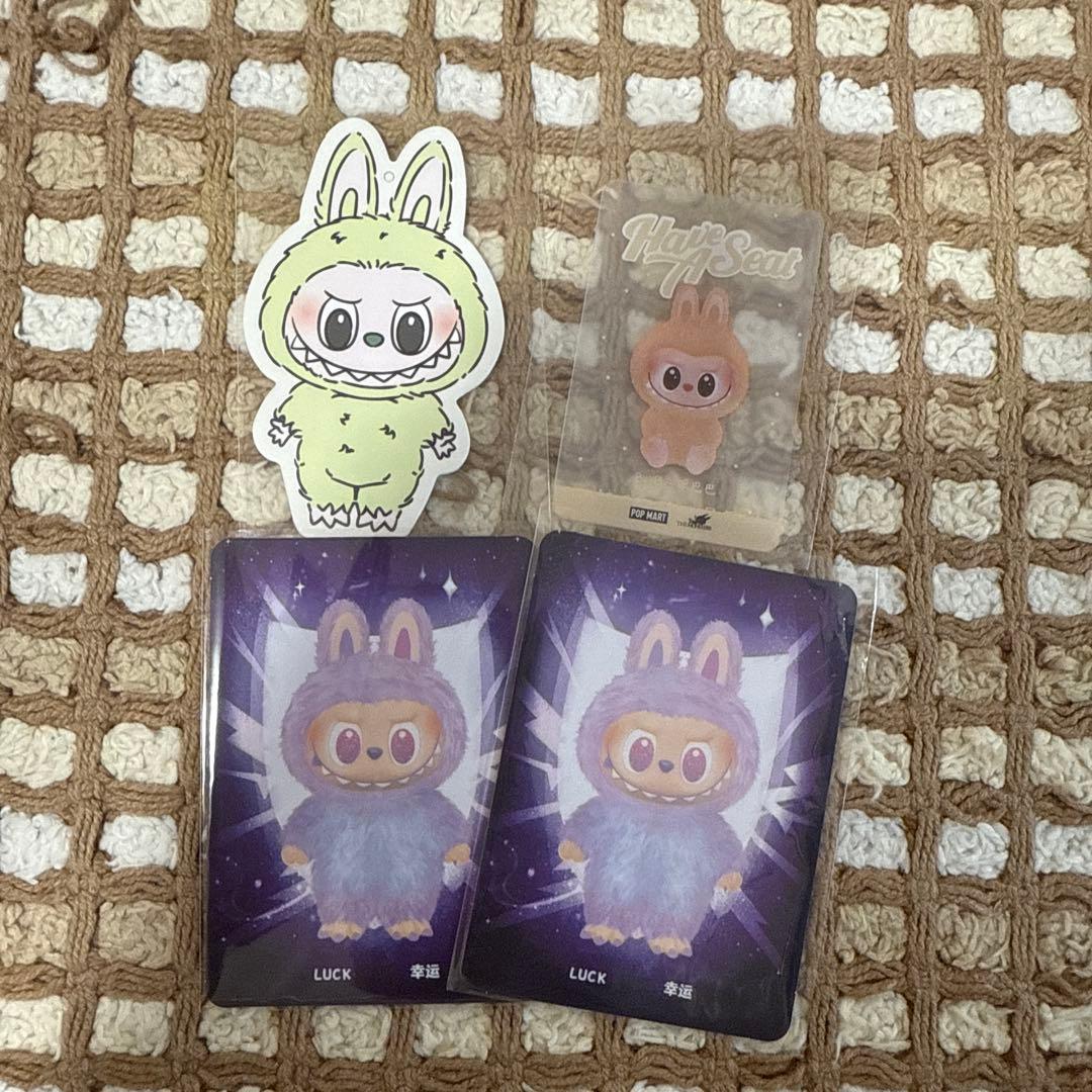 ウ*ー様 『最終値下げ』LABUBUカード4枚セット - メルカリ