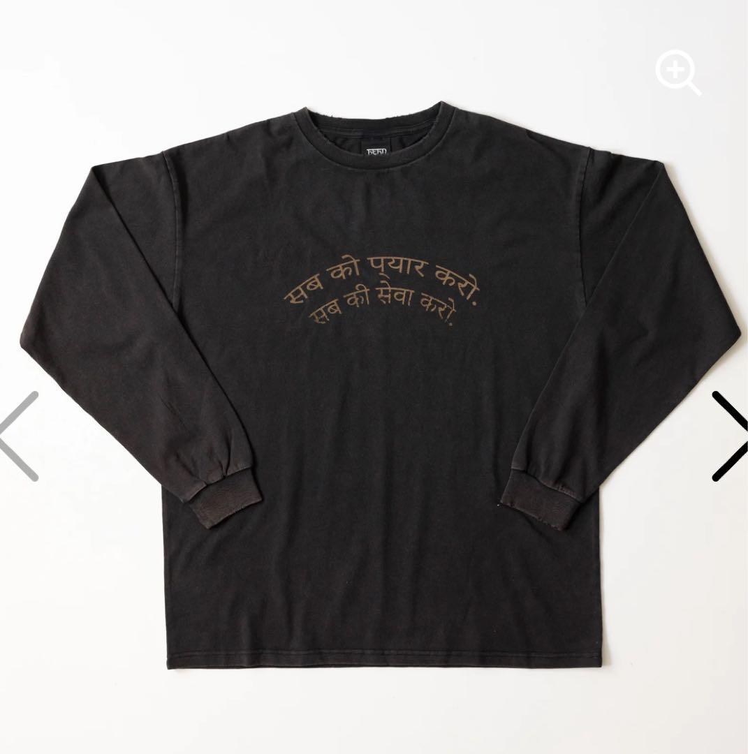 Mサイズ damageロンT (黒) 藤井風 公式グッズ kaze fujii - メルカリ