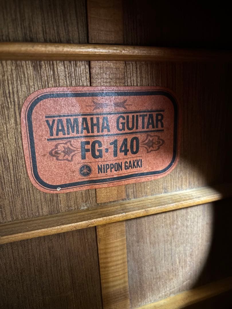 訳アリ❗️YAMAHAヤマハ FG140赤ラベルジャパンヴィンテージアコギ調整