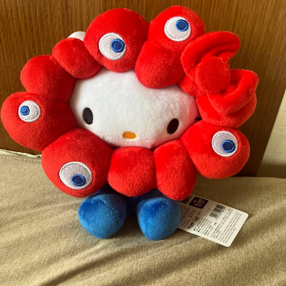 新品 大阪関西万博限定 サンリオ ミャクミャク ぬいぐるみ M ハロー