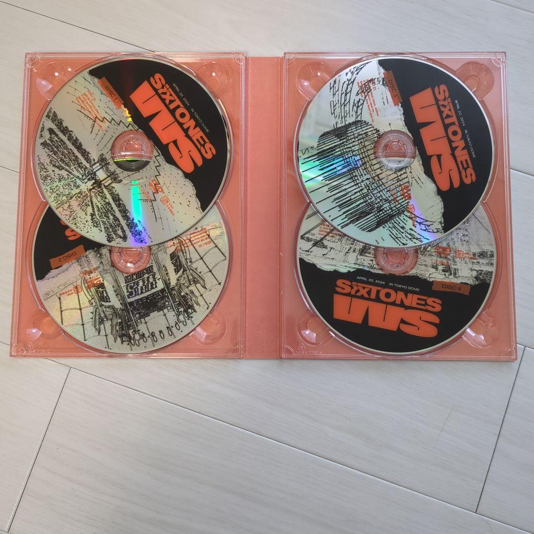 SixTONES VVS 初回盤 DVD 4枚組 ☆ - メルカリ