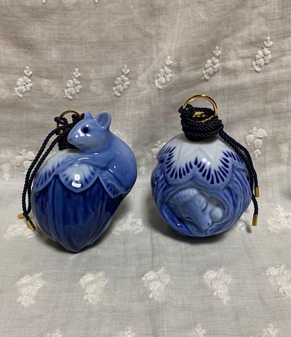 ロイヤルコペンハーゲン アニュアルオーナメント マウス ヘッジホッグ