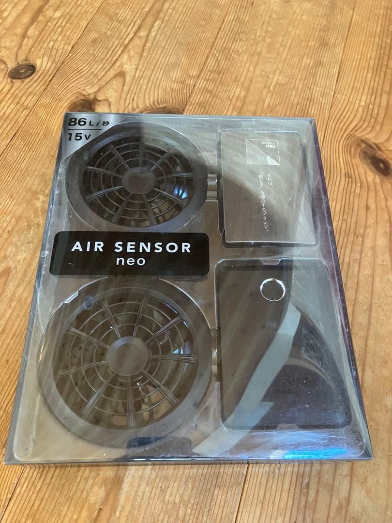【新品】エアセンサー ネオ KS-100 ファンバッテリーフルセット クロダルマ ks100_nnn.jpg