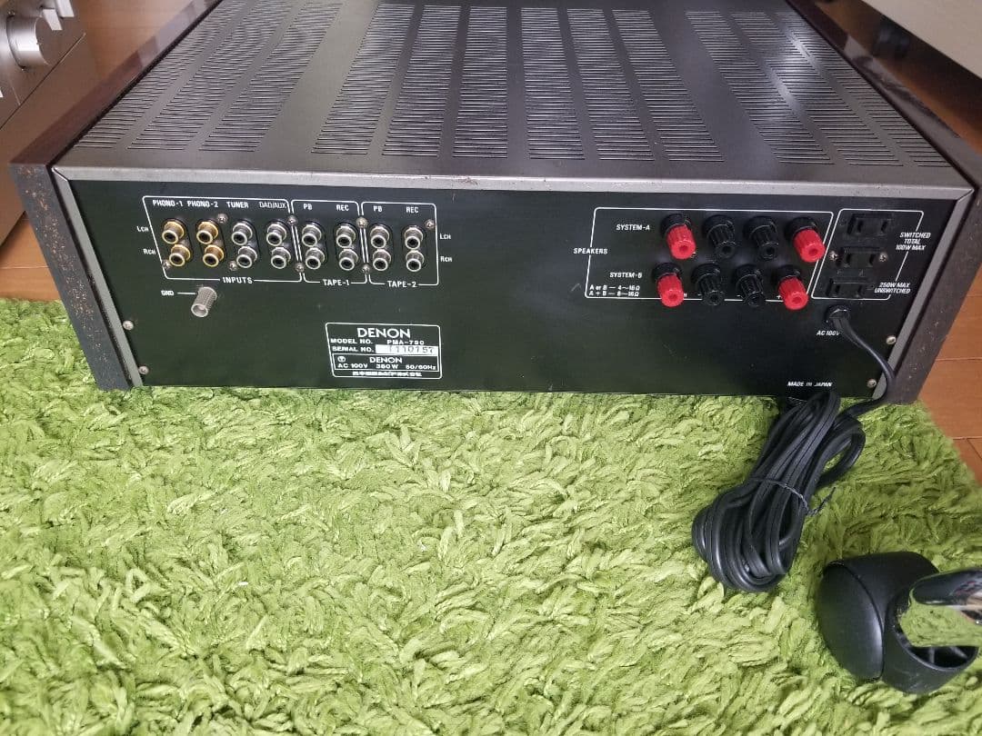 Denon PMA-790 / 4月28日 デノンサービにてメンテナンス完了 - メルカリ