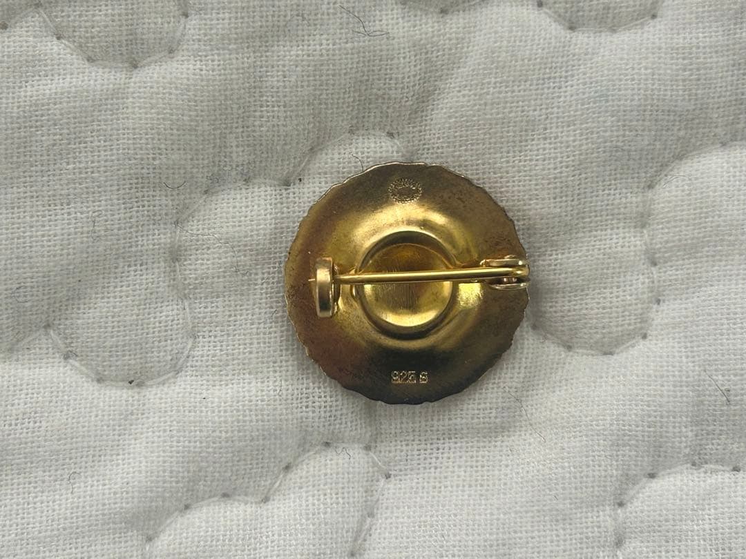 GeorgJensenジョージジェンセンマーガレットシルバーブローチSV925