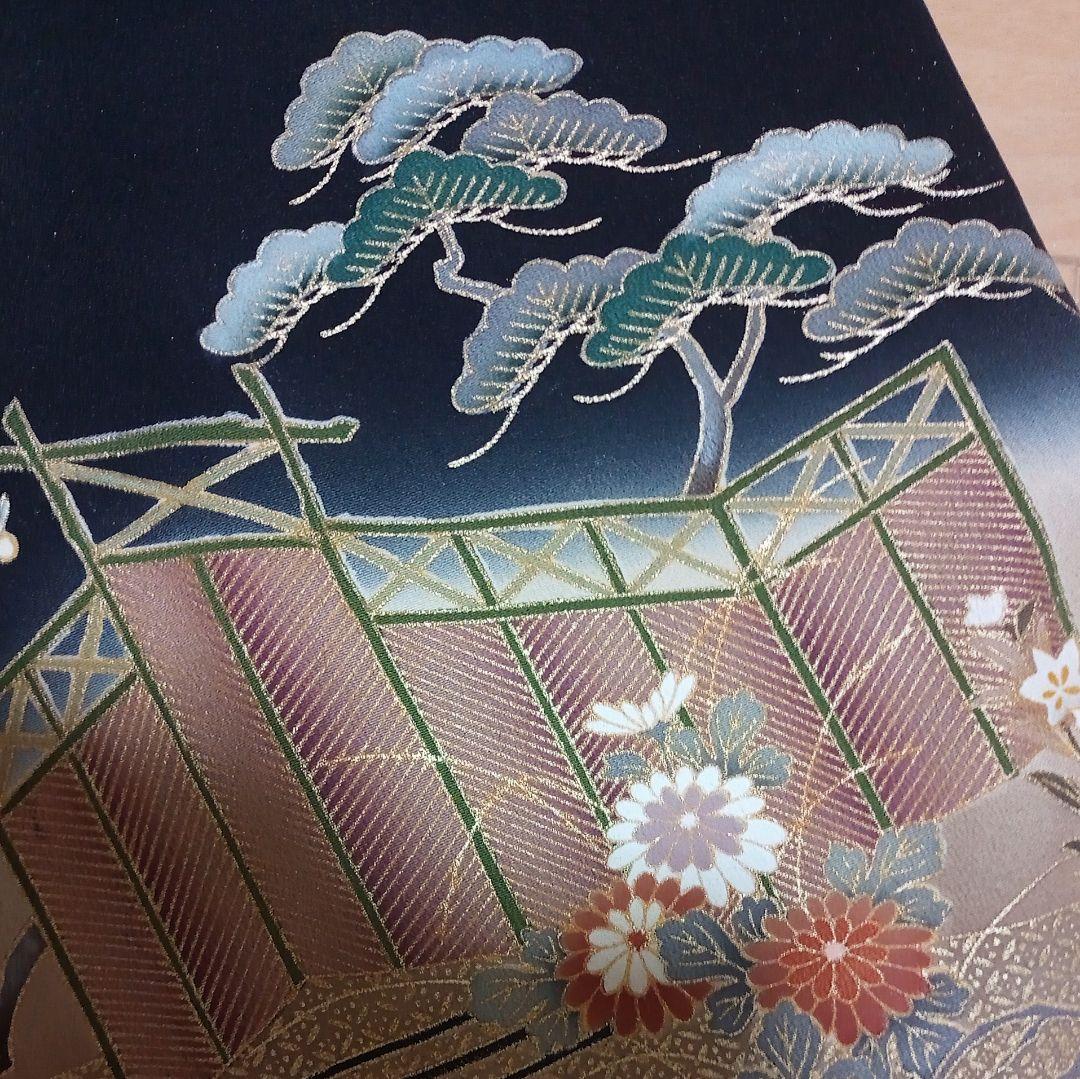 D02限定価格！☆USED美品☆ 結婚式 金彩 豪華 黒留袖6点セット - メルカリ