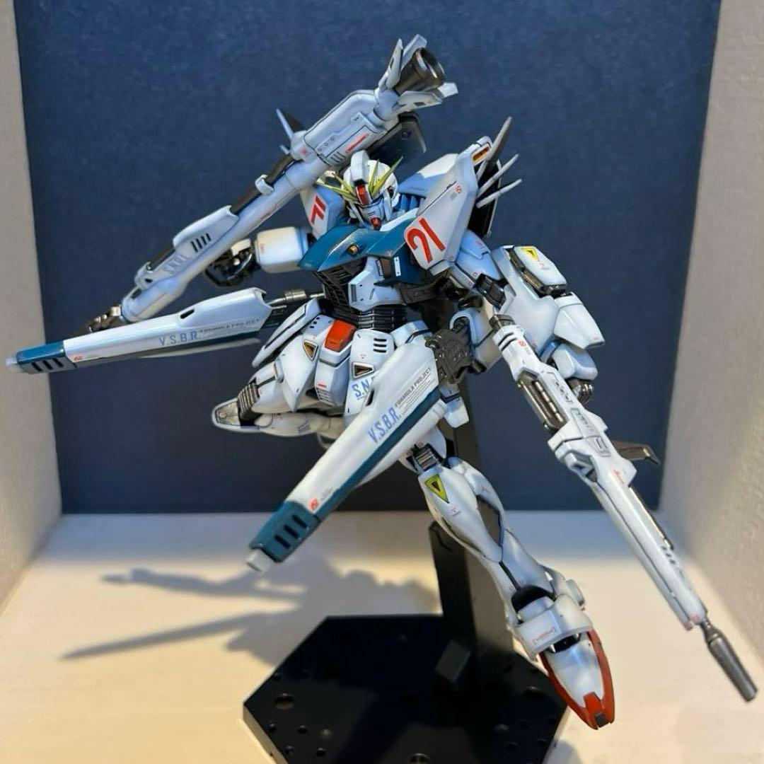 MG 1/100 ガンダムF91 Ver.2.0 全塗装完成品 - メルカリ
