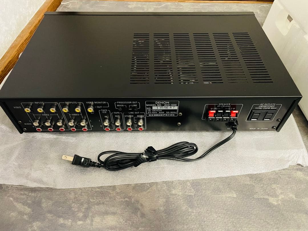 DENON AVアンプ, AVC-500, AVコントロールセンター - メルカリ