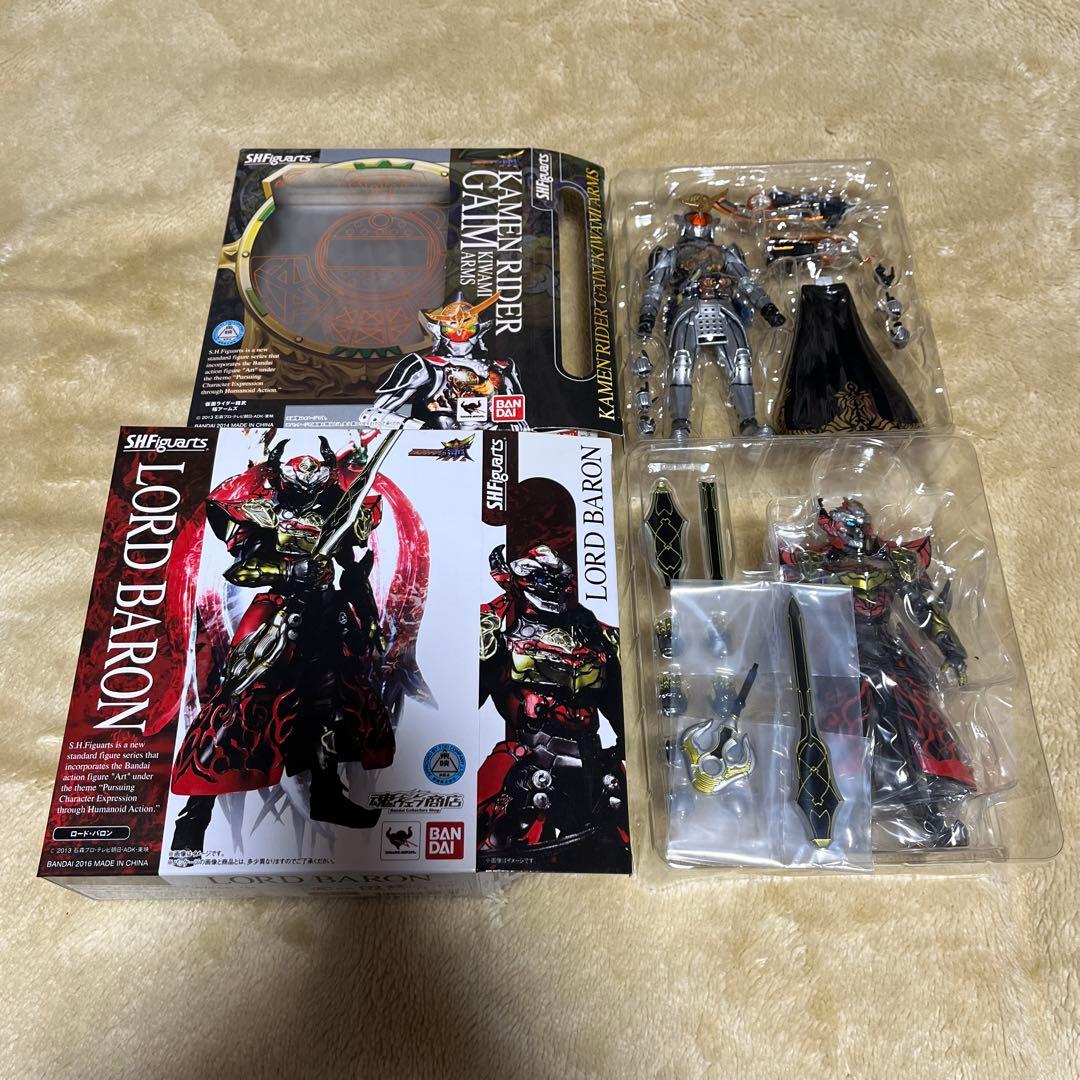 仮面ライダー鎧武①ガイムフィギュアーツ 7体セットS.H.Figuarts極美