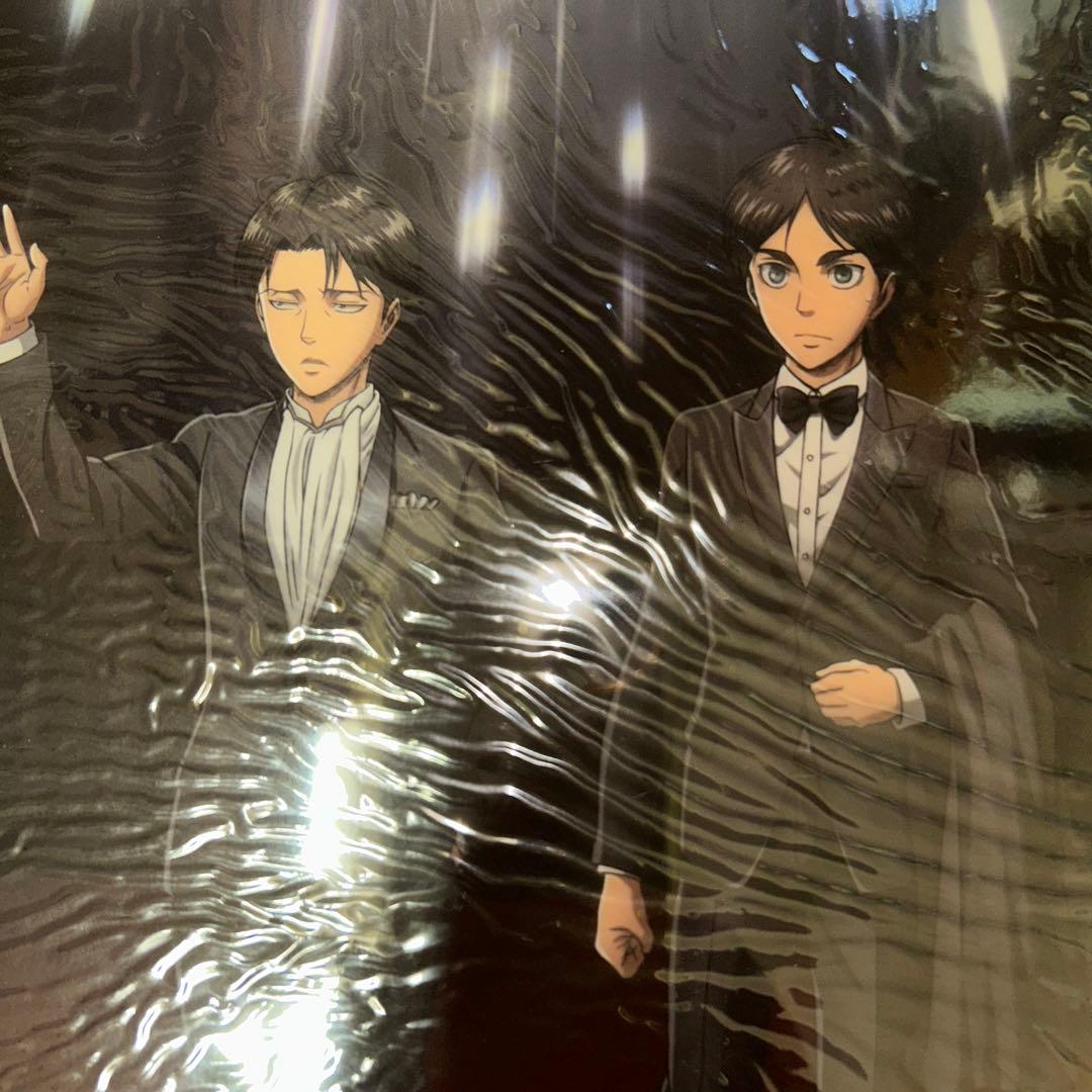 進撃の巨人 自由の翼 新星堂 WonderGOO 特典 リヴァイ エレン レア