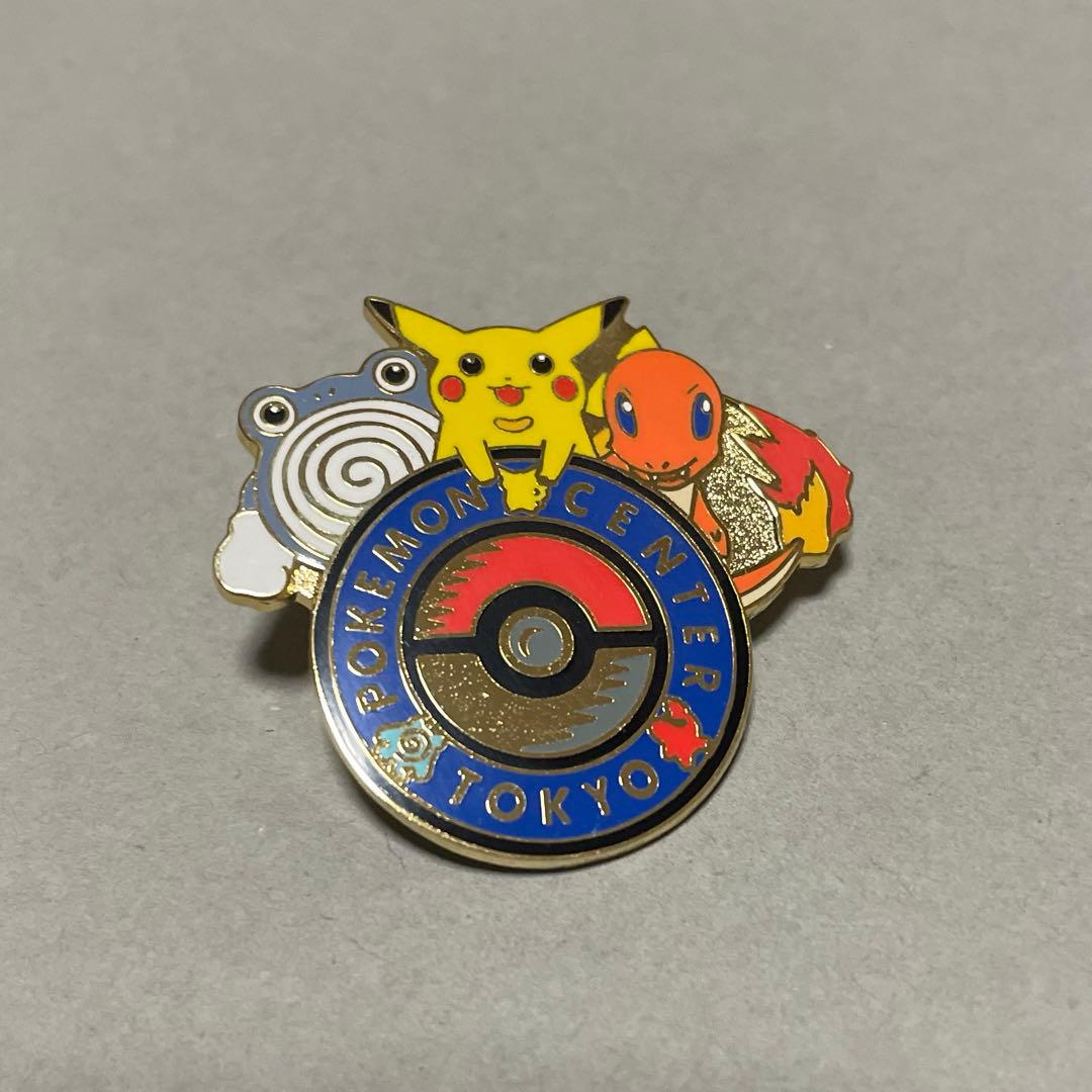 ポケモンセンタートウキョー 初代 ロゴピンズ バッジ 東京オープン