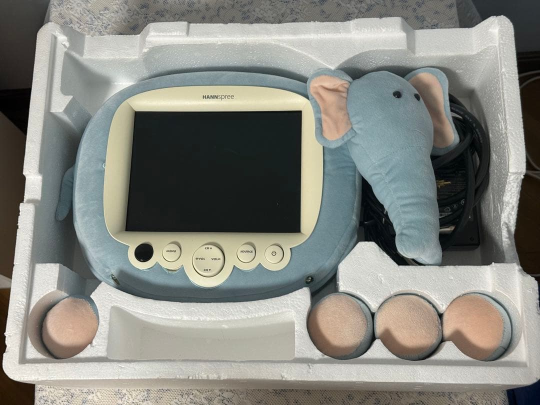 hannspree ゾウ ぬいぐるみ アナログテレビ ハンスプリー | 激安通販の