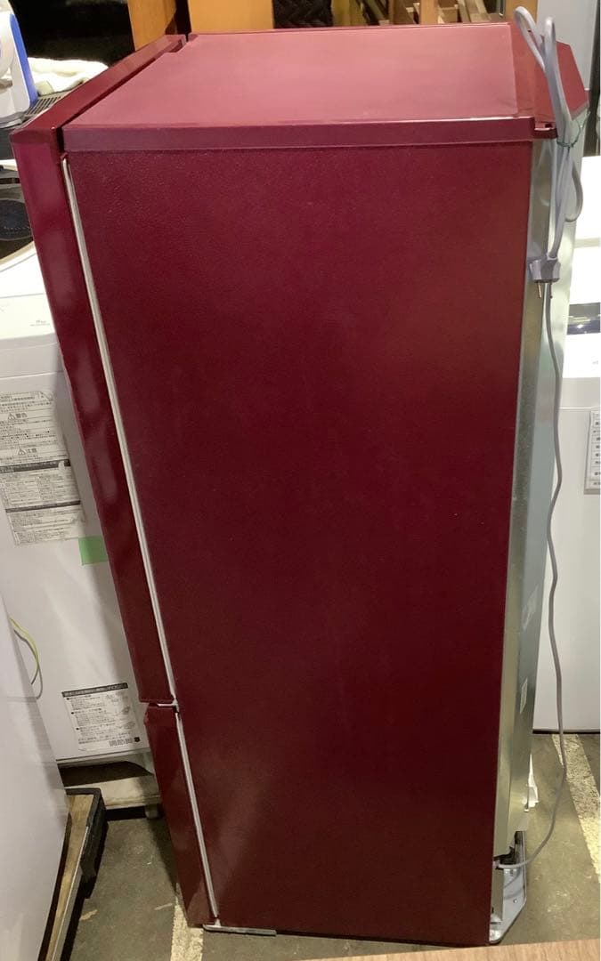 ルージュ 2016年製 アクア 2ドア冷凍冷蔵庫 AQR-18E(R) 184L - メルカリ
