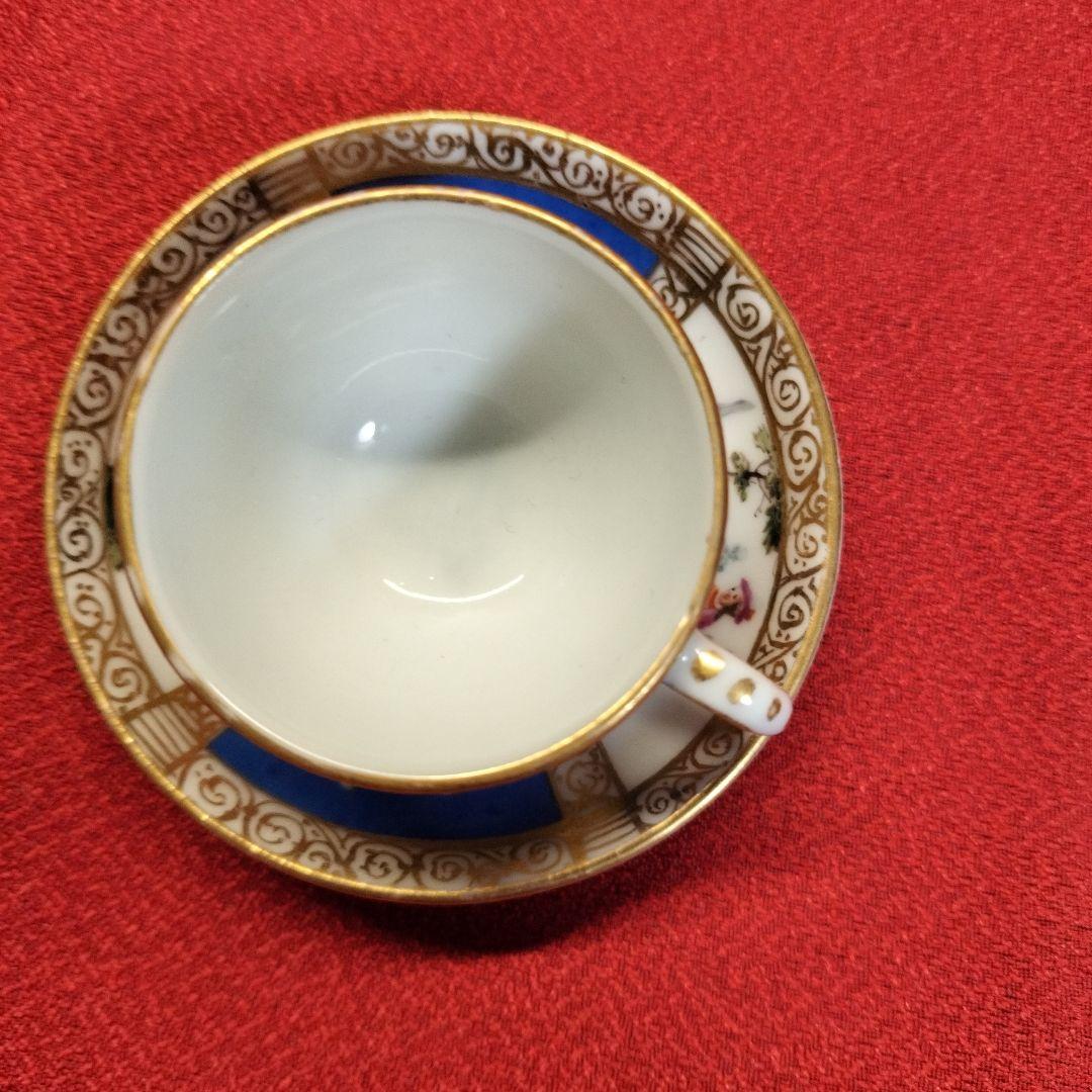 マイセン アウグストゥス レックス アンティーク ミニカップ&ソーサー