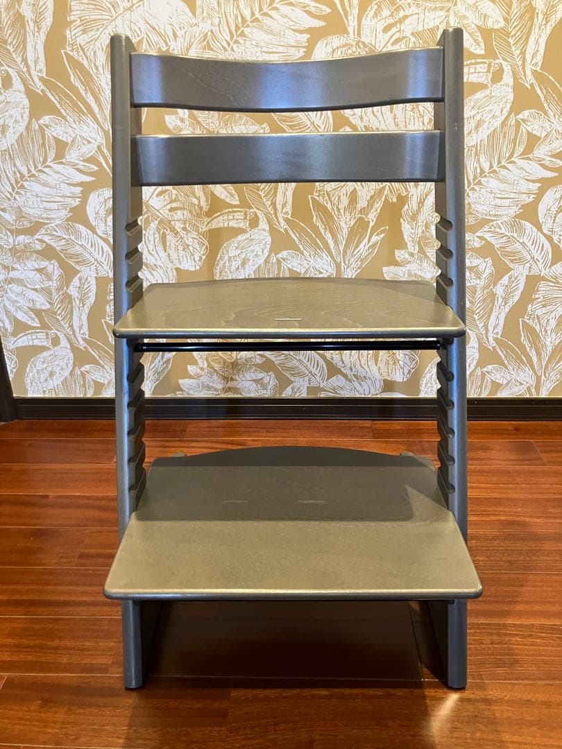 ribbon　ストッケ　トリップトラップ　グレー ストッケ(STOKKE)｜トリップトラップ｜チェア＆ベビーセット