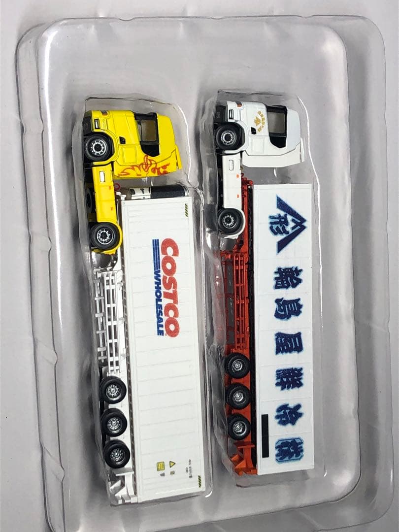 スカニア輪島屋鮮冷&スカニアR620コストコ冷凍背高40ftコンテナセット