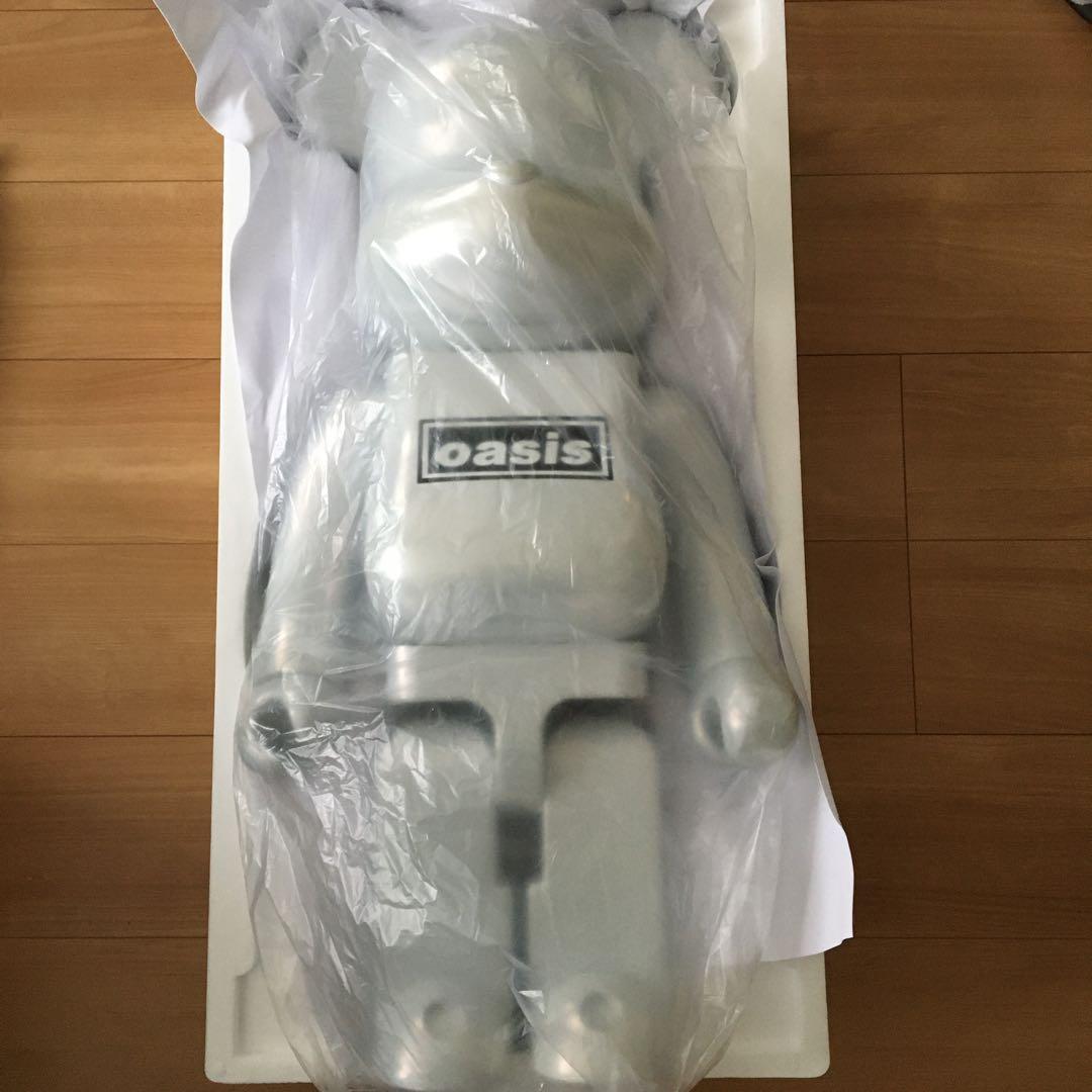 ベアブリック 1000% oasis ホワイトバージョン 美品 - メルカリ